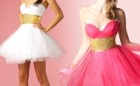 Kratke Mac Duggal baby doll haljine 2012- savršen izbor za matursku haljinu